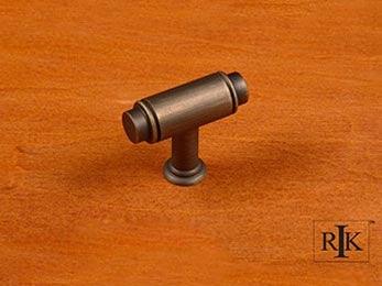 Small Cylinder Knob 1 5/8" (41mm) - Antique English - New York Hardware