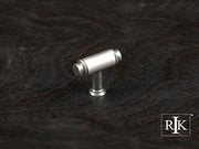 Small Cylinder Knob 1 5/8" (41mm) - Pewter - New York Hardware