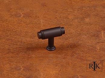 Small Cylinder Knob 1 5/8" (41mm) - Oil Rubbed Bronze - New York Hardware