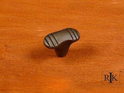 Large Ridges @ Edge Knob 1 1/2" (38mm) - Antique English - New York Hardware Online