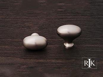 Football Knob 1 5/16" (33mm) - Pewter - New York Hardware Online