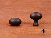 Football Knob 1 5/16" (33mm) - Oil Rubbed Bronze - New York Hardware Online