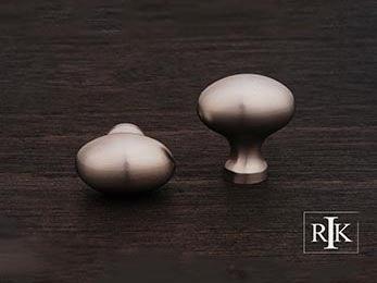 Oval Knob 1 3/8" (35mm) - Pewter - New York Hardware Online