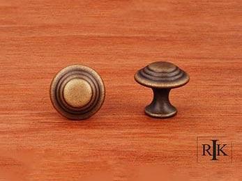 Step Up Beauty Knob 1 1/4" (32mm) - Antique English - New York Hardware