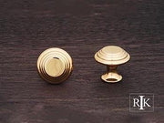 Step Up Beauty Knob 1 1/4" (32mm) - Polished Brass - New York Hardware