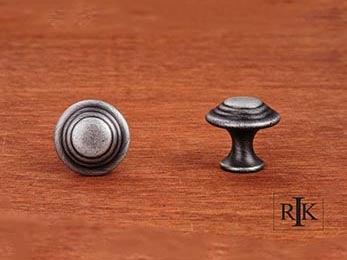 Step Up Beauty Knob 1 1/4" (32mm) - Distressed Nickel - New York Hardware