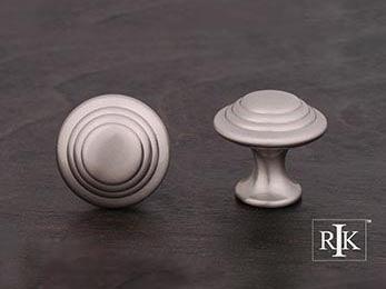 Step Up Beauty Knob 1 1/4" (32mm) - Pewter - New York Hardware