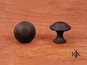 Step Up Beauty Knob 1 1/4" (32mm) - Oil Rubbed Bronze - New York Hardware