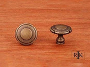 Truncated Edge Knob  1 1/4" (32mm) - Antique English - New York Hardware