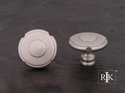 Truncated Edge Knob  1 1/2" (38mm) - Pewter - New York Hardware