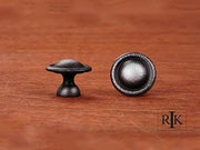 Smooth Dome Knob 1 1/4" (32mm) - Distressed Nickel - New York Hardware