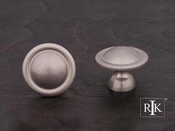 Smooth Dome Knob 1 1/4" (32mm) - Pewter - New York Hardware