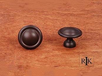 Smooth Dome Knob 1 1/4" (32mm) - Oil Rubbed Bronze - New York Hardware