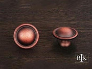 Smooth Dome Knob 1 1/2" (38mm) - Distressed Copper - New York Hardware