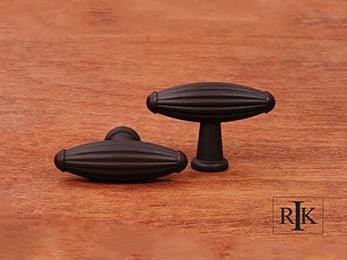 Large Indian Drum Knob 2 1/4" (57mm) - Oil Rubbed Bronze - New York Hardware Online