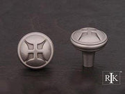 Solid Four Petal Knob 1 1/4" (32mm) - Pewter - New York Hardware