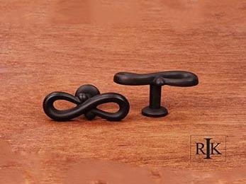 Butterfly Pretzel Knob  2 1/8" (54mm) - Oil Rubbed Bronze - New York Hardware Online