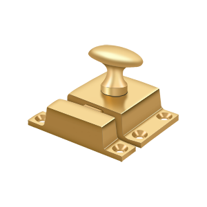 Cabin Lock by Deltana - 1-1/2" x 1-3/4" - PVD Polished Brass - New York Hardware
