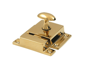 Cabinet Lock, 1.6"  - PVD - Polished Brass - New York Hardware Online
