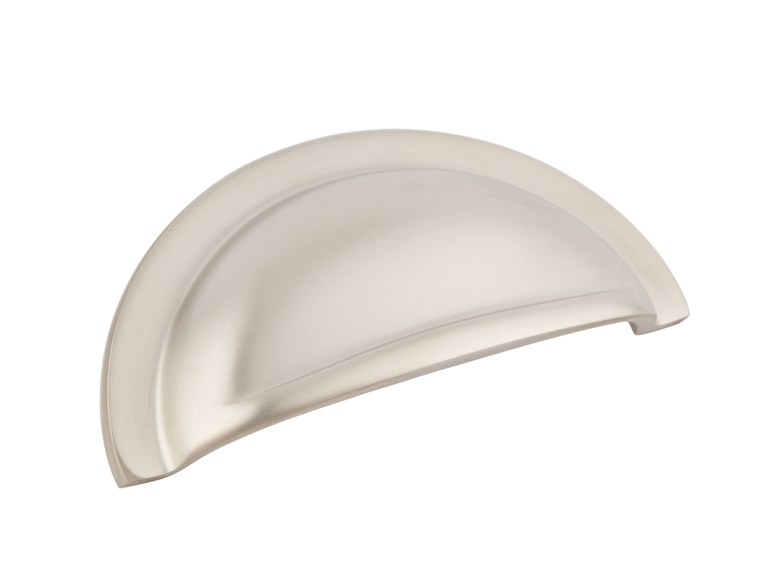Cotswold Cup Pull by Armac Martin - 92mm - Satin Nickel Plate