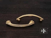 Rope Pull  4 1/4" (108mm) - Polished Brass - New York Hardware