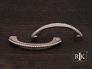 Rope Pull  4 1/4" (108mm) - Pewter - New York Hardware