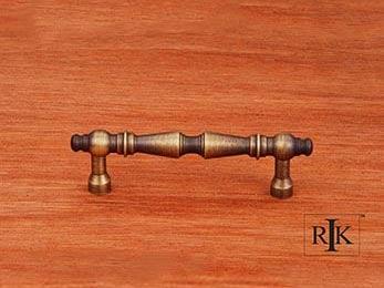 Plain Tapered Pull 3 15/16" (100mm) - Antique English - New York Hardware Online