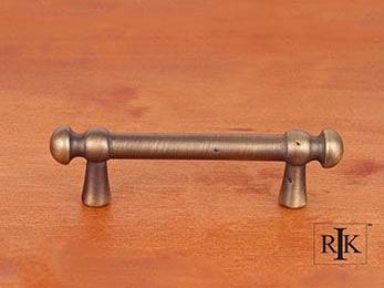 Distressed Decorative Rod Pull 4 3/8" (111mm) - Distressed Decorative Rod Pull - New York Hardware Online