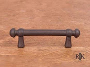 Distressed Decorative Rod Pull 4 3/8" (111mm) - Distressed Decorative Rod Pull - New York Hardware Online