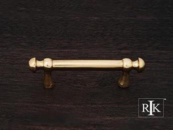 Distressed Decorative Rod Pull 4 3/8" (111mm) - Decorative Rod Pull - New York Hardware Online