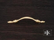 Decorative Pull 5 1/8" (130mm) - Polished Brass - New York Hardware Online