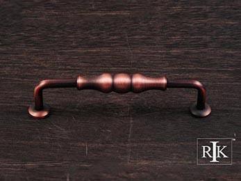 Beaded Middle Vertical Pull 5 11/16" (144mm) - New York Hardware Online