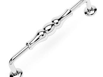 Beaded Middle Vertical Pull 5 11/16" (144mm) - New York Hardware Online