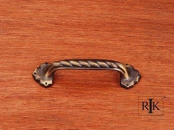 Big Rope Pull with Clover Ends  4 3/8" (111mm) - New York Hardware Online