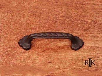 Big Rope Pull with Clover Ends  4 3/8" (111mm) - New York Hardware Online