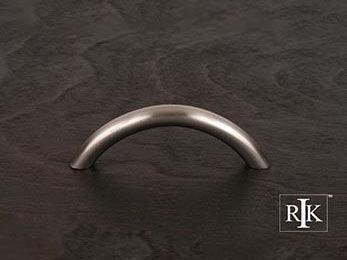 Half Moon Pull  3 3/4" (95mm) - Pewter - New York Hardware Online