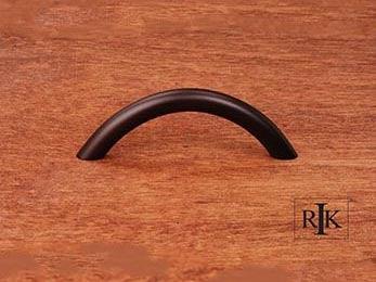 Half Moon Pull  3 3/4" (95mm) - Oil Rubbed Bronze - New York Hardware Online