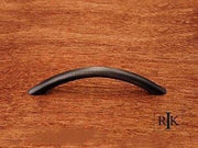 Half Moon Pull  4 3/4" (121mm) - Distressed Nickel - New York Hardware Online