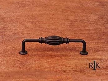 Indian Drum Vertical Pull  5 7/16" (138mm) - Oil Rubbed Bronze - New York Hardware Online