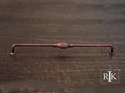 Indian Drum Vertical Pull  12 3/4" (324mm) - Distressed Copper - New York Hardware Online
