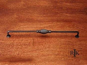 Indian Drum Vertical Pull  12 3/4" (324mm) - Distressed Nickel - New York Hardware Online