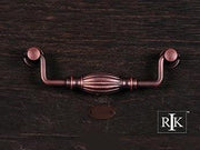 Indian Drum Hanging Pull 5 3/4" (146mm) - Distressed Copper - New York Hardware Online