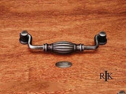 Indian Drum Hanging Pull 5 3/4" (146mm) - Distressed Nickel - New York Hardware Online