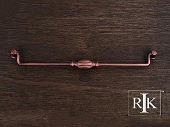 Indian Drum Hanging Pull 12 3/4" (324mm) - Distressed Copper - New York Hardware Online