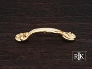 Wavy Pull  4 3/4" (121mm) - Polished Brass - New York Hardware