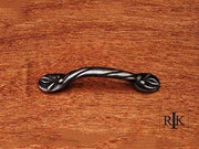 Wavy Pull  4 3/4" (121mm) - Distressed Nickel - New York Hardware