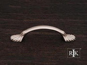 Lines @ End Pull 4 9/16" (116mm) - Pewter - New York Hardware Online