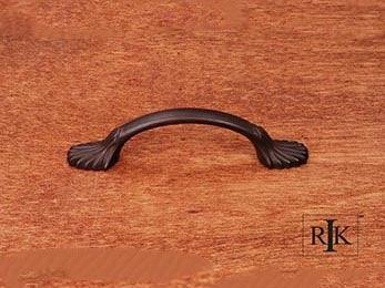Lines @ End Pull 4 9/16" (116mm) - Oil Rubbed Bronze - New York Hardware Online