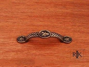 Rugged Texas Star Pull 4 5/8" (117mm) - Antique English - New York Hardware