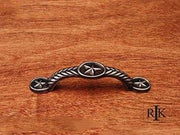 Rugged Texas Star Pull 4 5/8" (117mm) - Distressed Nickel - New York Hardware